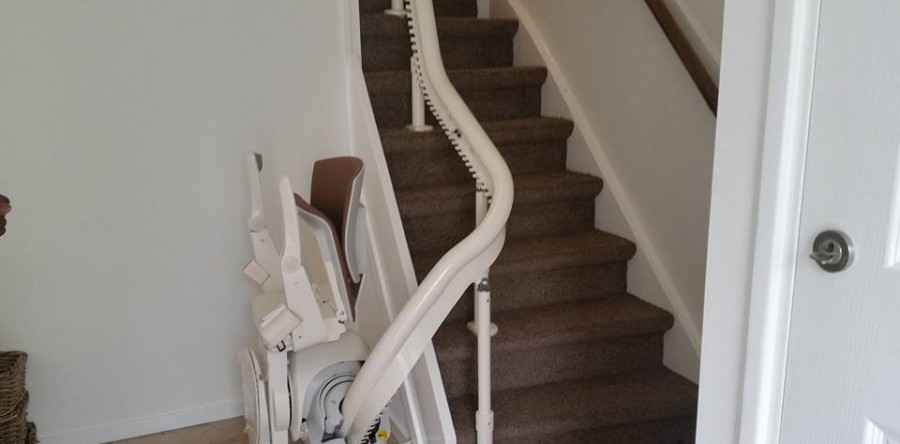 Traprenovatie, traplift